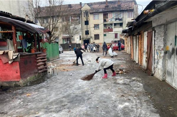 Kiseperték a gócpontot a Budvár negyedben