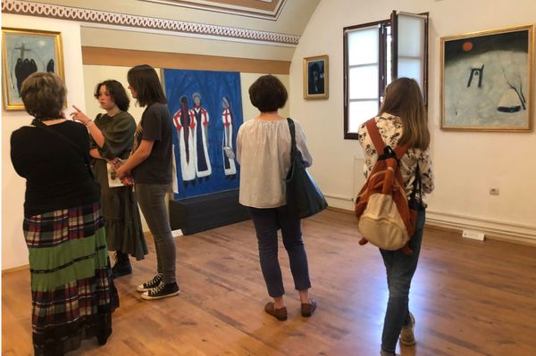 A zenetanár, aki feleségül vette a festészetet
