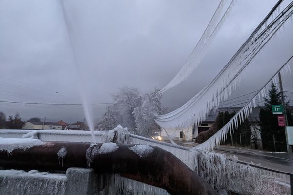 Megoldást ígérnek a jeges szökőkútra