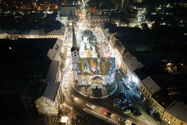 A város, ahol a karácsony nem akart a földön járni