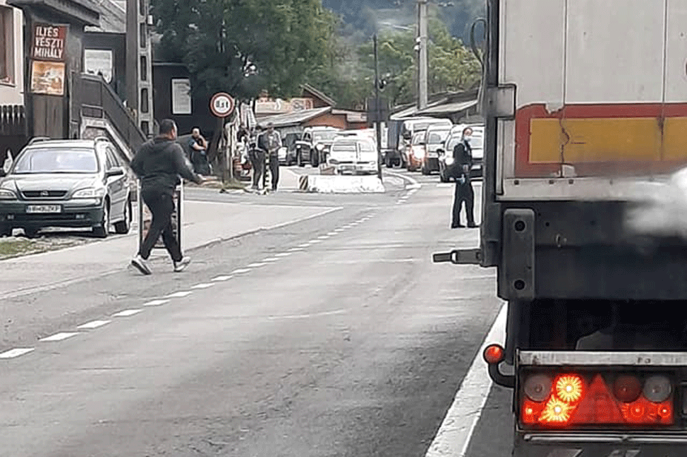 Nem ütötték el a korondi biciklist