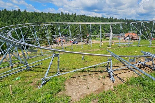 Megnyitott a bobpálya Homoródfürdőn
