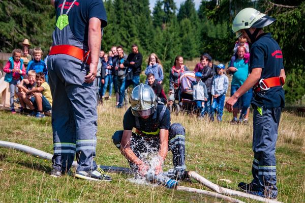 A tűzoltóknak is volt dolga a Málnaszüret fesztiválon