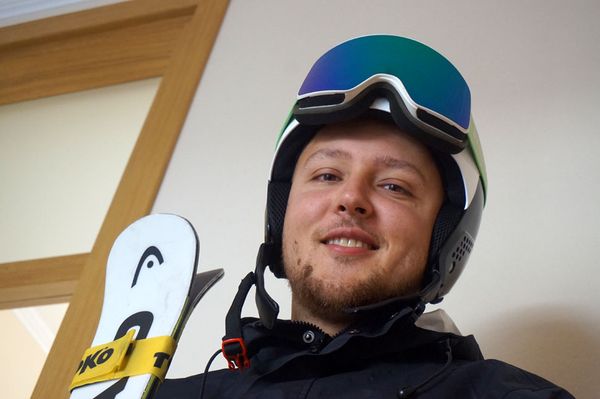 Láttam benne a boldogságot, mert sízhet