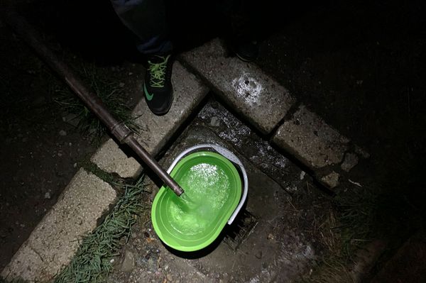 Gáz még van. Víz már nincs.