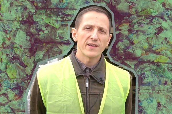 A szemét útja: a palack és a papír elindul