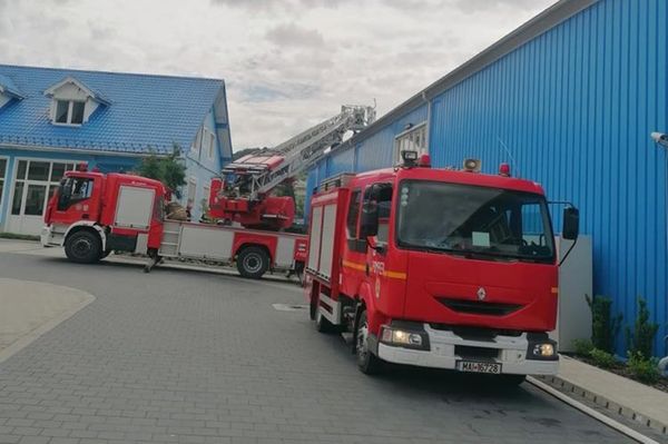 Kigyulladt a Melinda székelyudvarhelyi raktára