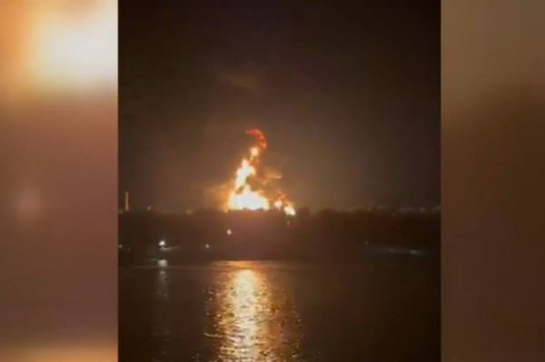 Romániából is látható volt az ukrajnai robbanás