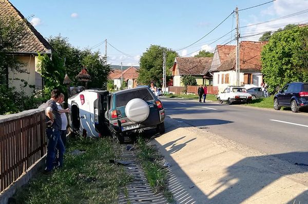 Összeütközött két autó Siménfalván