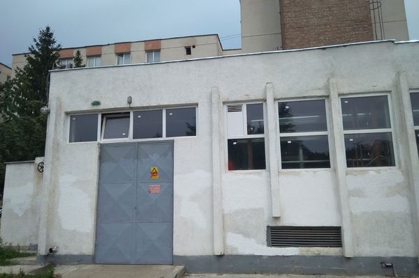 Összefirkálták a Sziget utcai kazánházat