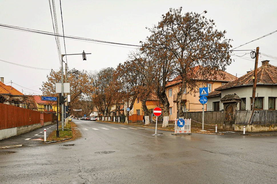 Útlezárás Szombatfalván