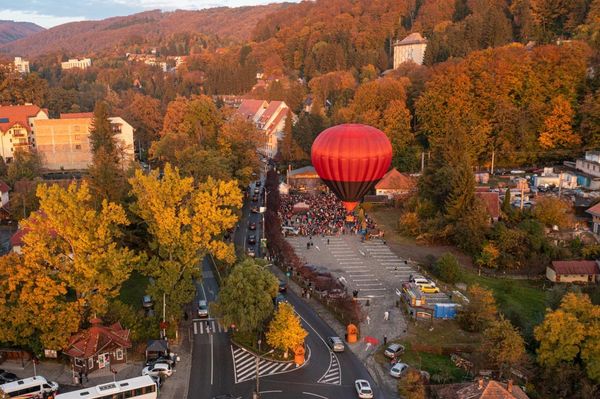 Így ünneplik Szovátán, hogy itt az ősz és beérett a tök