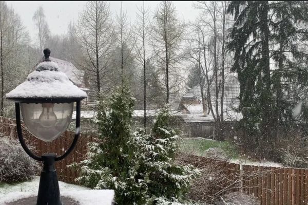 Amíg Udvarhelyen esett, addig Csíkban havazott (videó)