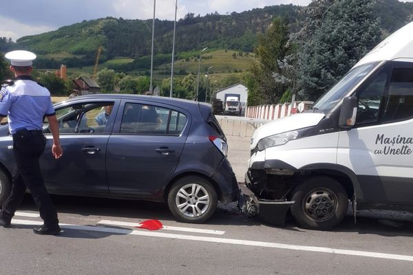 Igazi baleset is történt Fenyéd felől