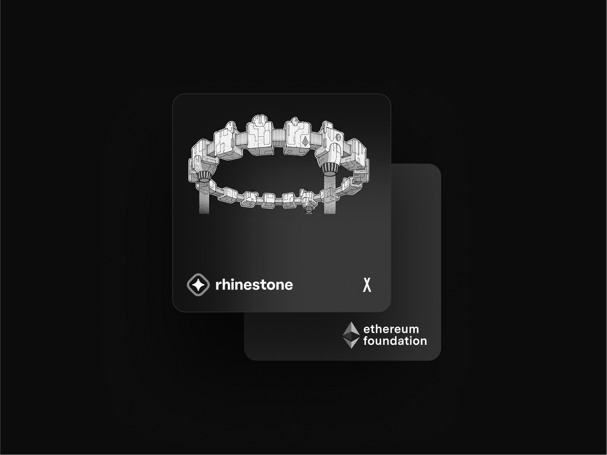 Ethereum Foundation 🫶 Rhinestone