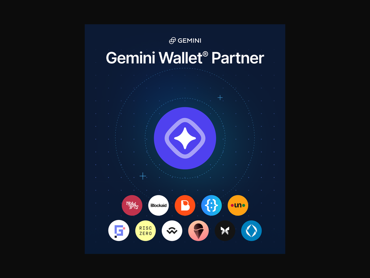 Gemini Launches Modular Smart Wallet supported by Rhinestone