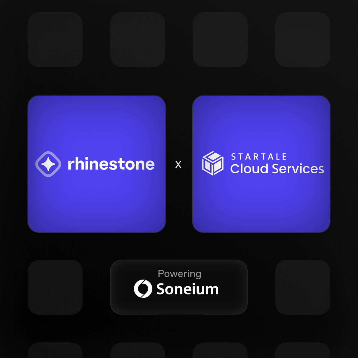 Soneium Account Abstraction powered by Rhinestone and Startale Cloud Services