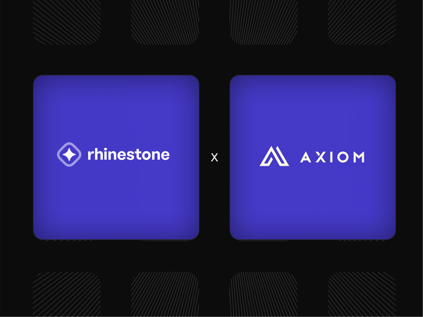 Rhinestone and Axiom Partner to Unite Ethereum’s UX
