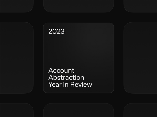 2023 Recap: Modular Account Abstraction