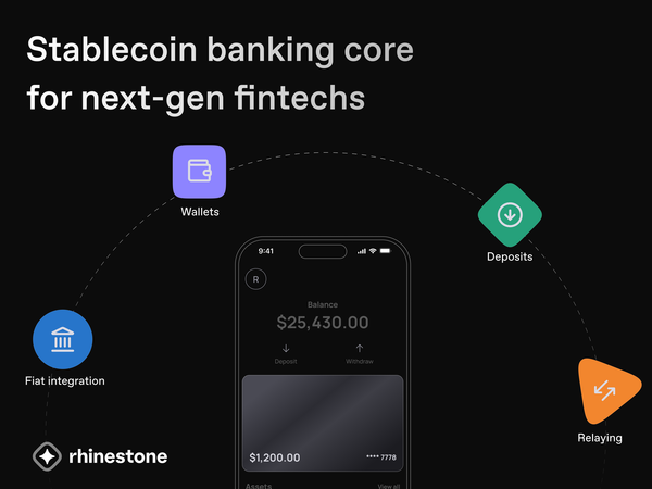 The next great fintechs won’t run on banking rails