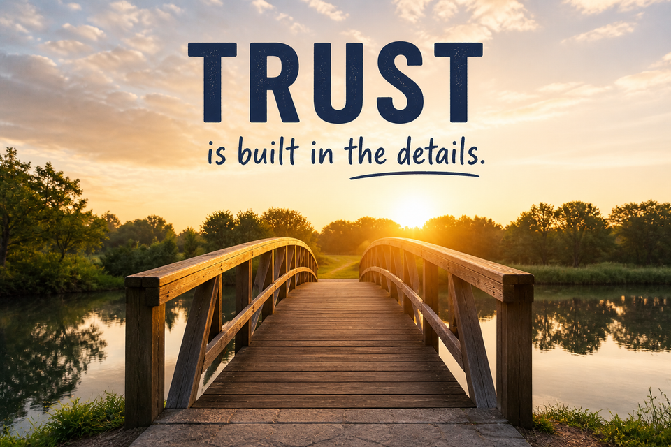 Trust is Built Before People Need It