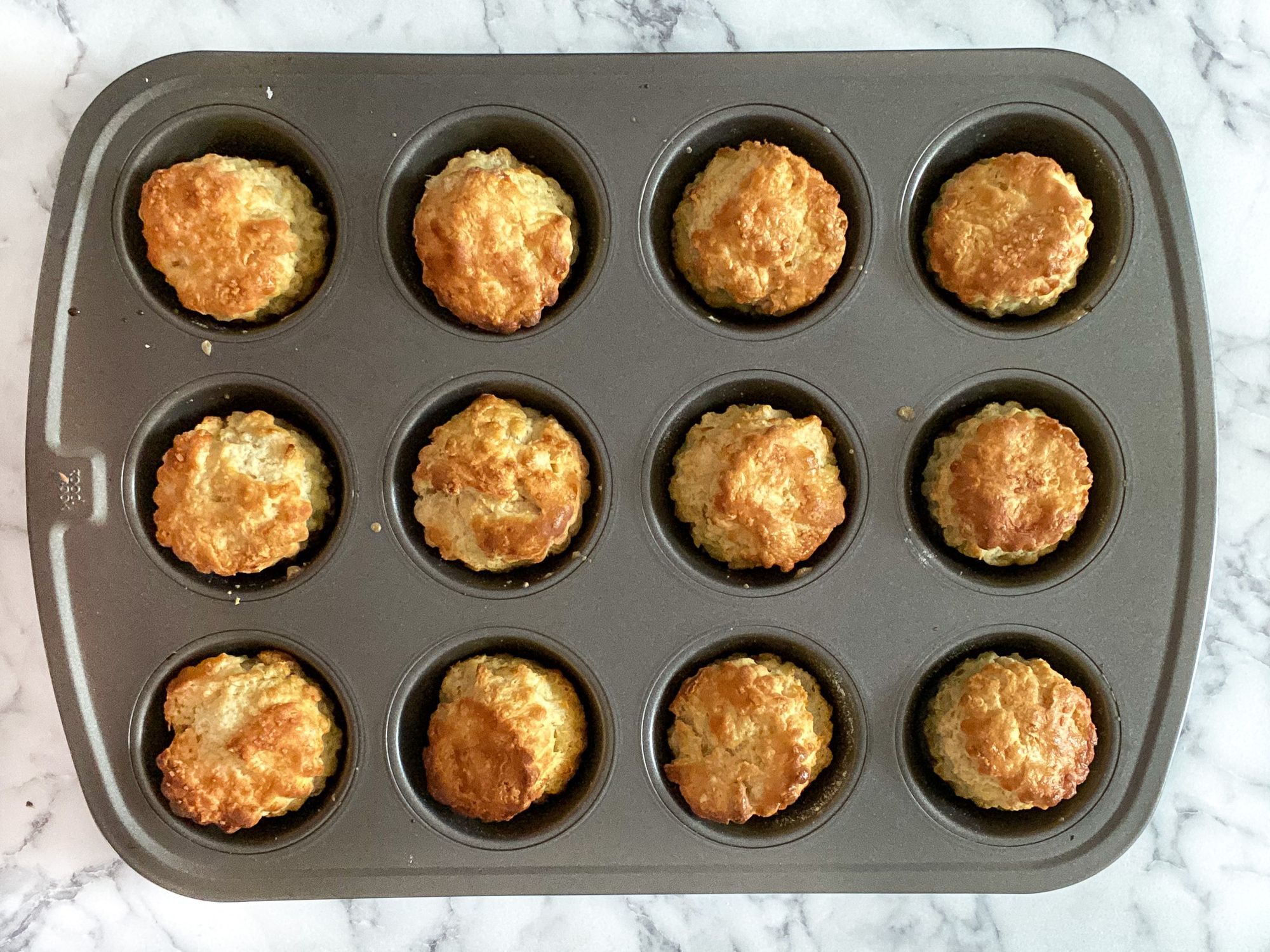 Clenching my teeth, cooking to live, and buttermilk biscuits—made cute!