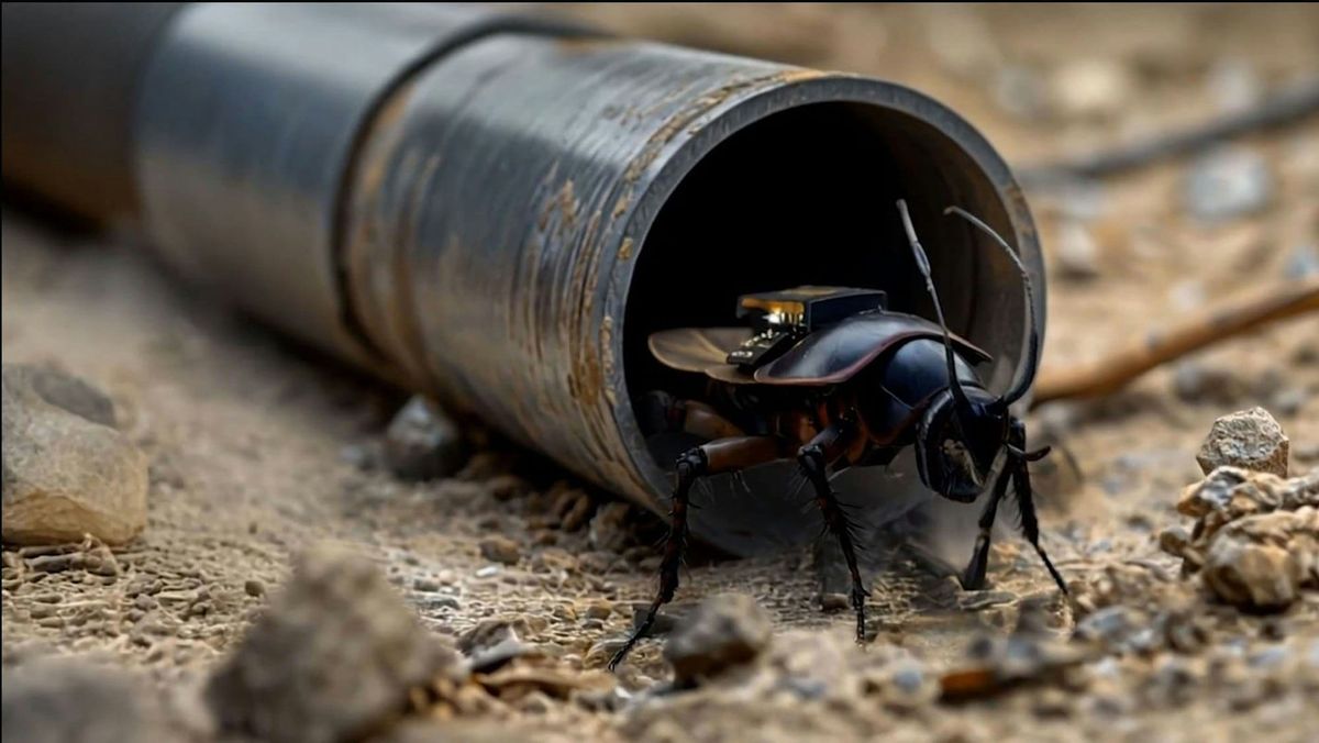 Wie ein deutsches Start-up mit Cyborg-Insekten das Kriegshandwerk revolutionieren will