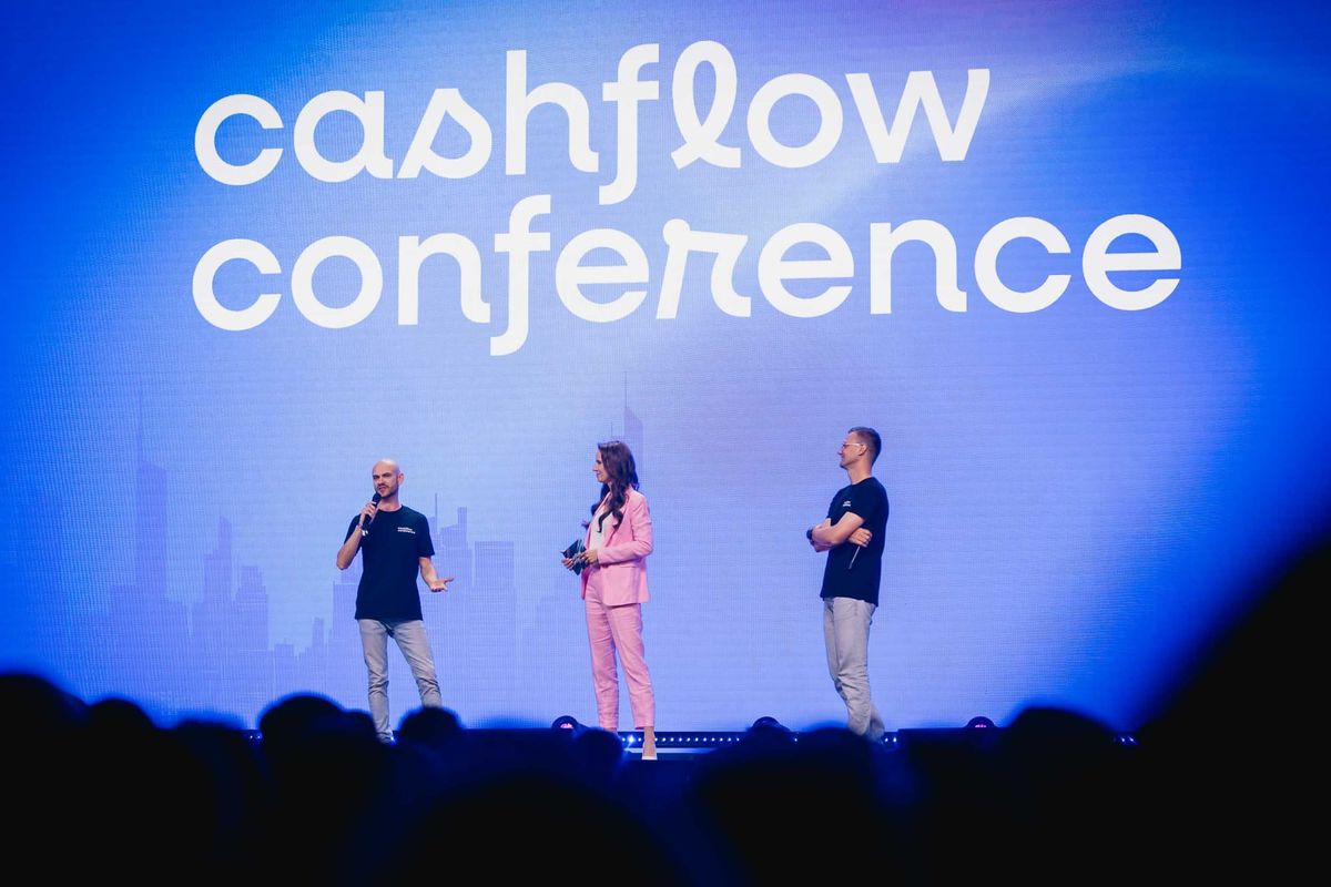 Cashflow Conference: große Show, leere Reihen