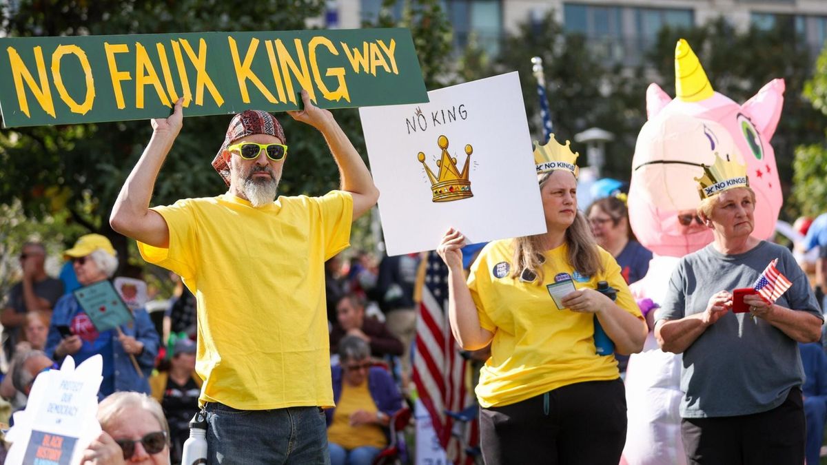 Millionen Amerikaner protestieren gegen Trump