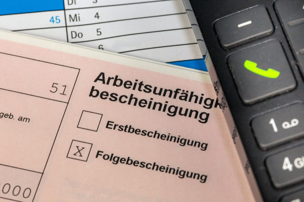 Krankmeldungen kosten Deutschland 227 Milliarden Euro