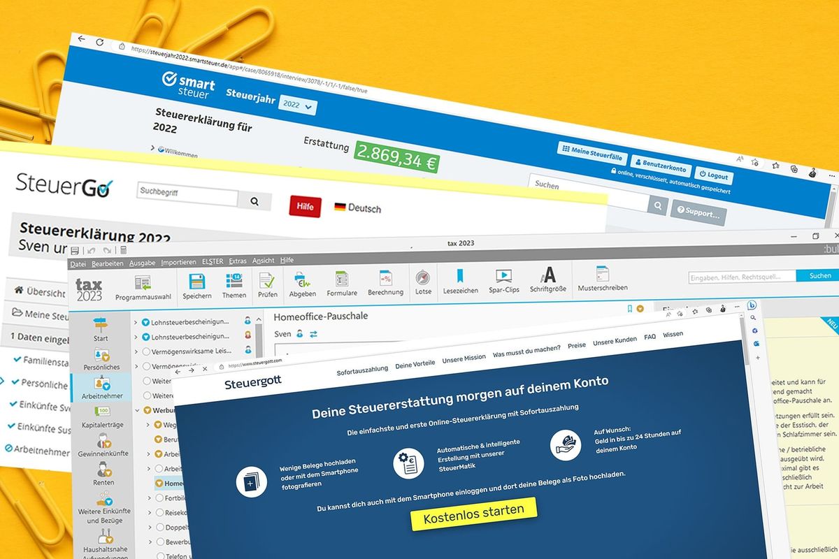 Steuersoftware im großen Test: Zwölf Programme im Vergleich – Welche überzeugt wirklich?