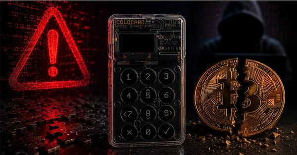 Coldcard-Hack schockt Bitcoin-Hodler: Was Sie über Hardware-Wallets wirklich wissen müssen