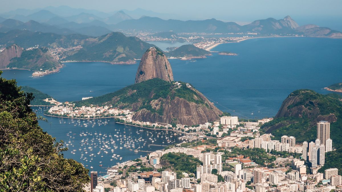 Panoramic view of Rio De Janeiro, a city full of local energy and fun non-touristy things to do.