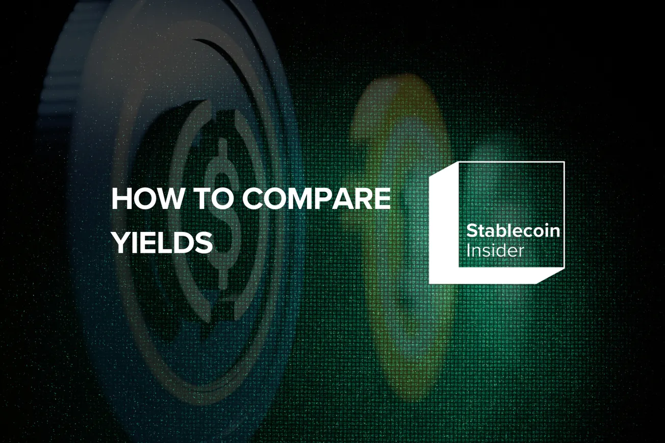 how to compare stablecoin yields
