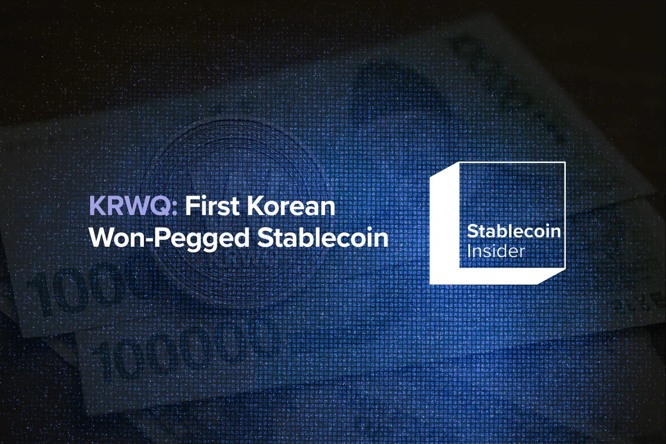KRWQ - First Korean Won-Pegged Stablecoin