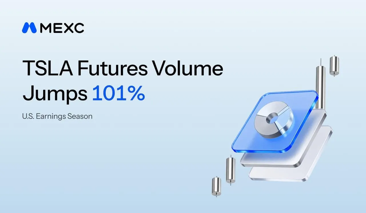 U.S. Earnings Season Heats Up as MEXC TSLA Stock Futures Weekly Volume Jumps 101%