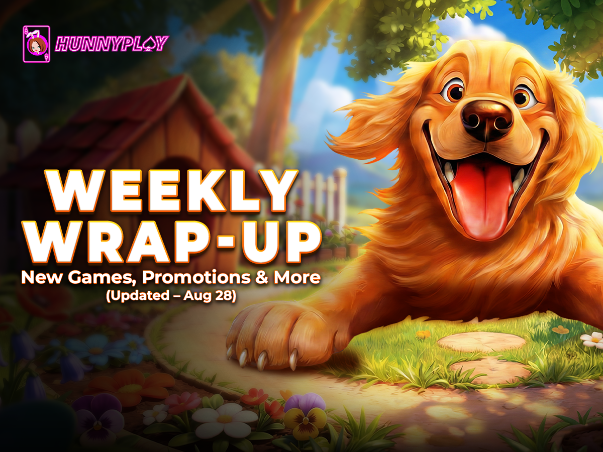Weekly Update - Aug 28: New Games and Promotions