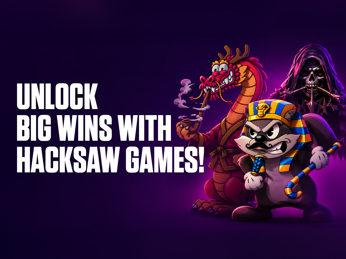 Unlock Big Wins with Hacksaw Games!