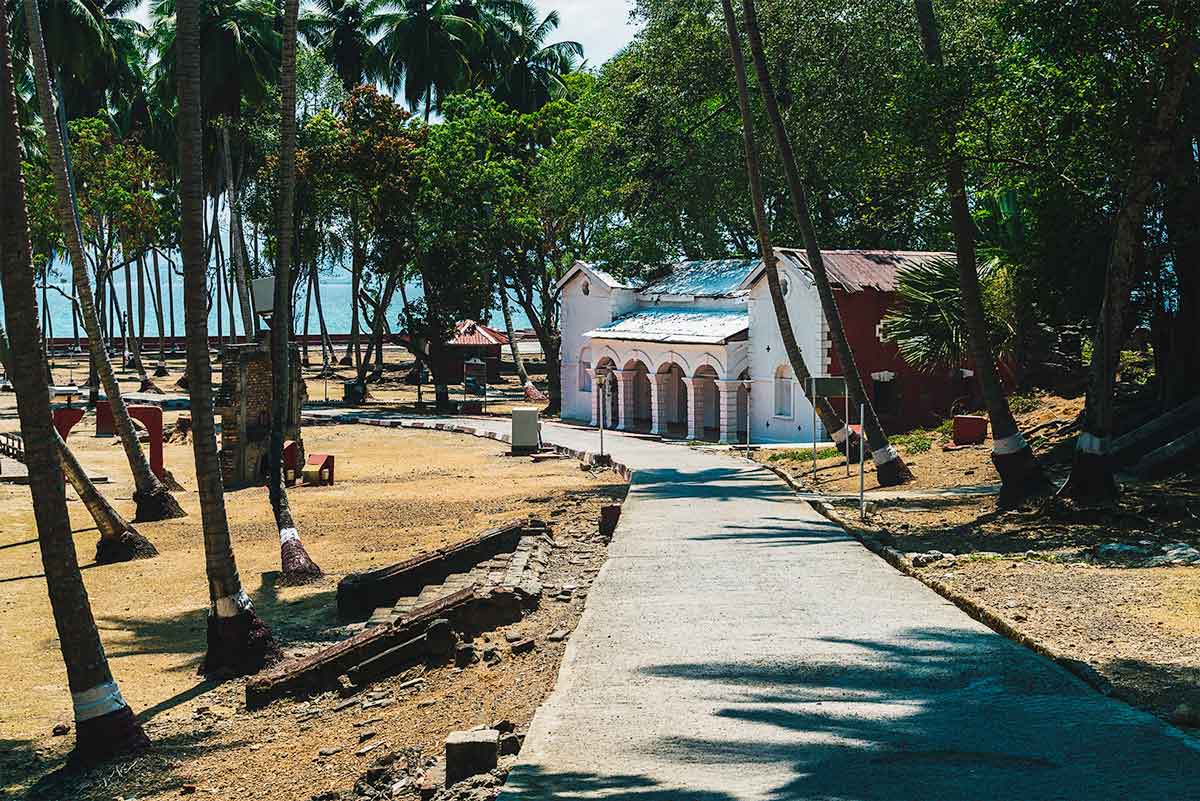 The Bakery on Ross Island, Andaman and Nicobar