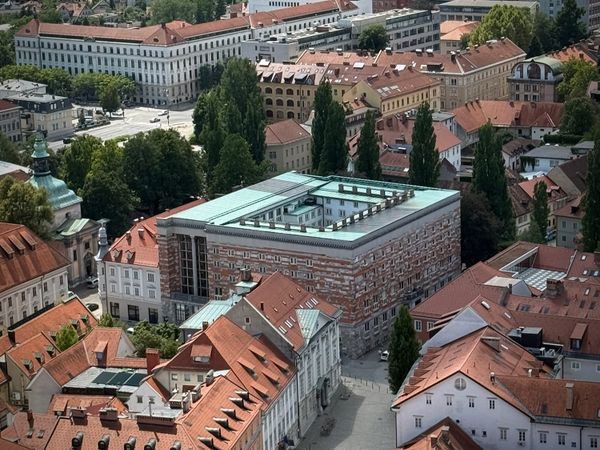 Precnik's University Library, Ljubljana. Photo: Shashikiran Mullur
