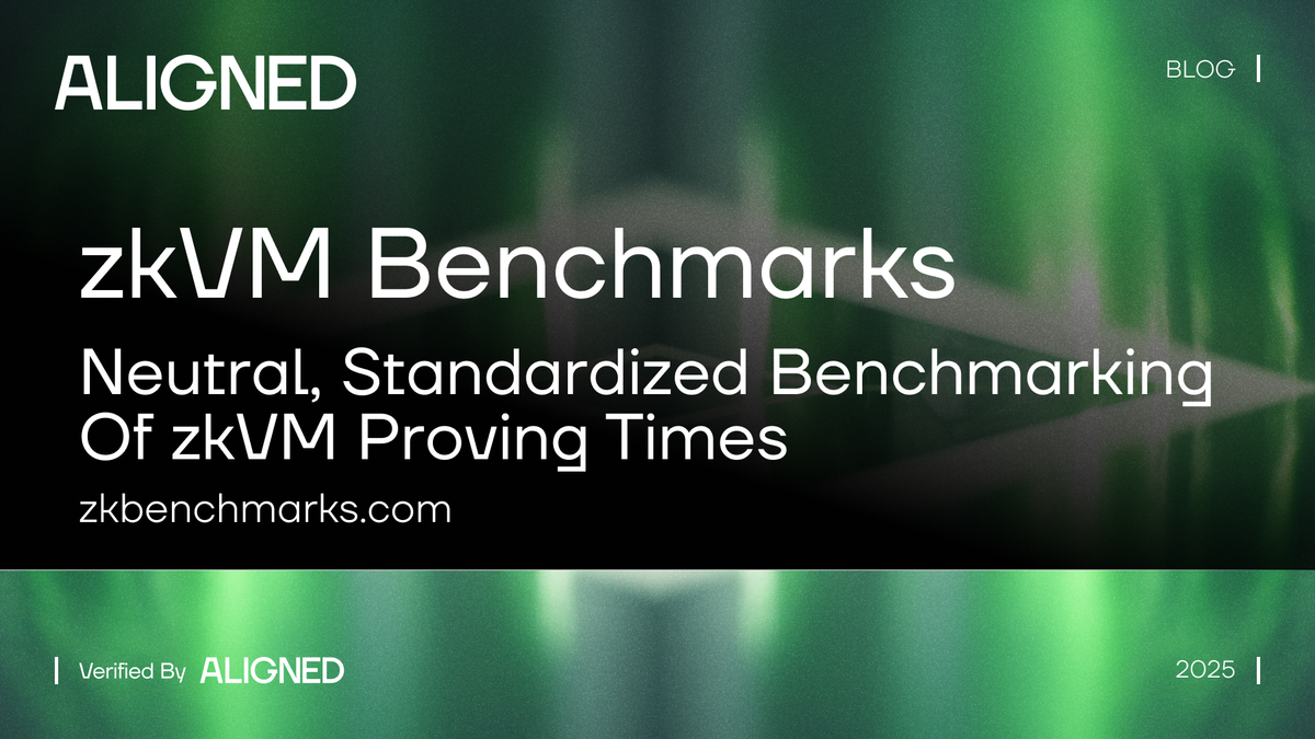 Neutral, standardized benchmarking of zkVM proving times