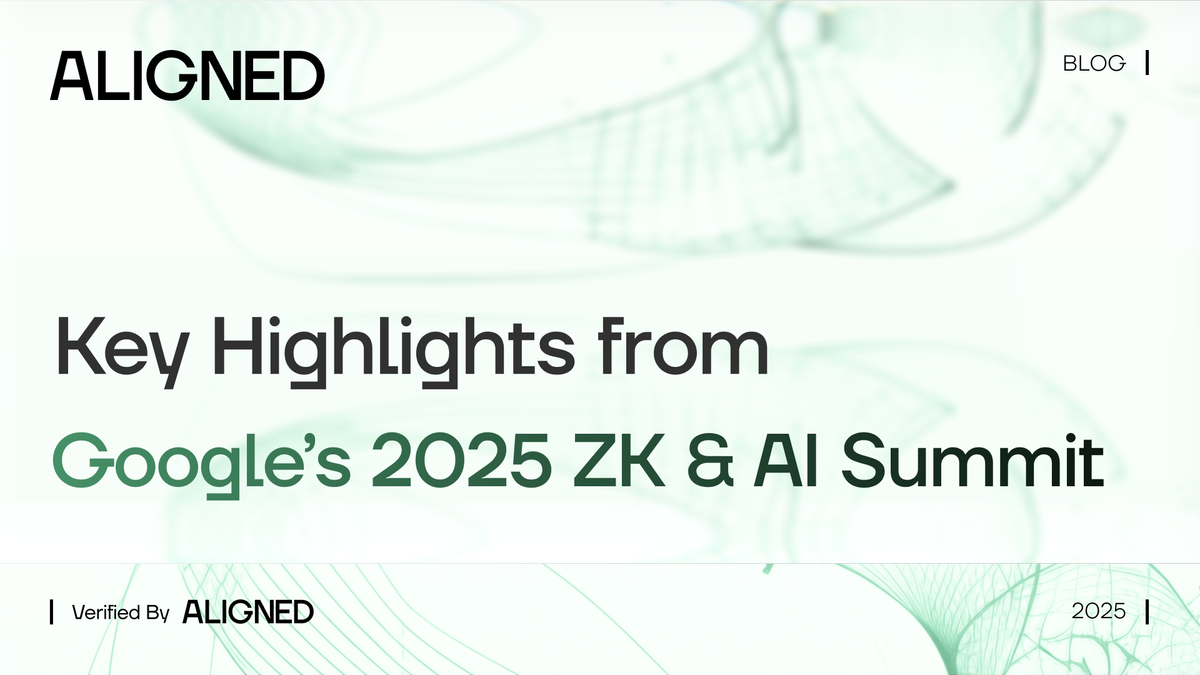 Key Highlights from Google’s 2025 ZK & AI Summit