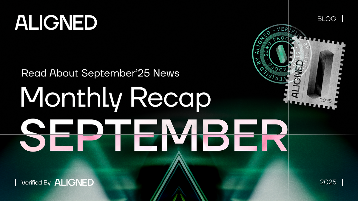 Aligned Monthly Recap - September '2025