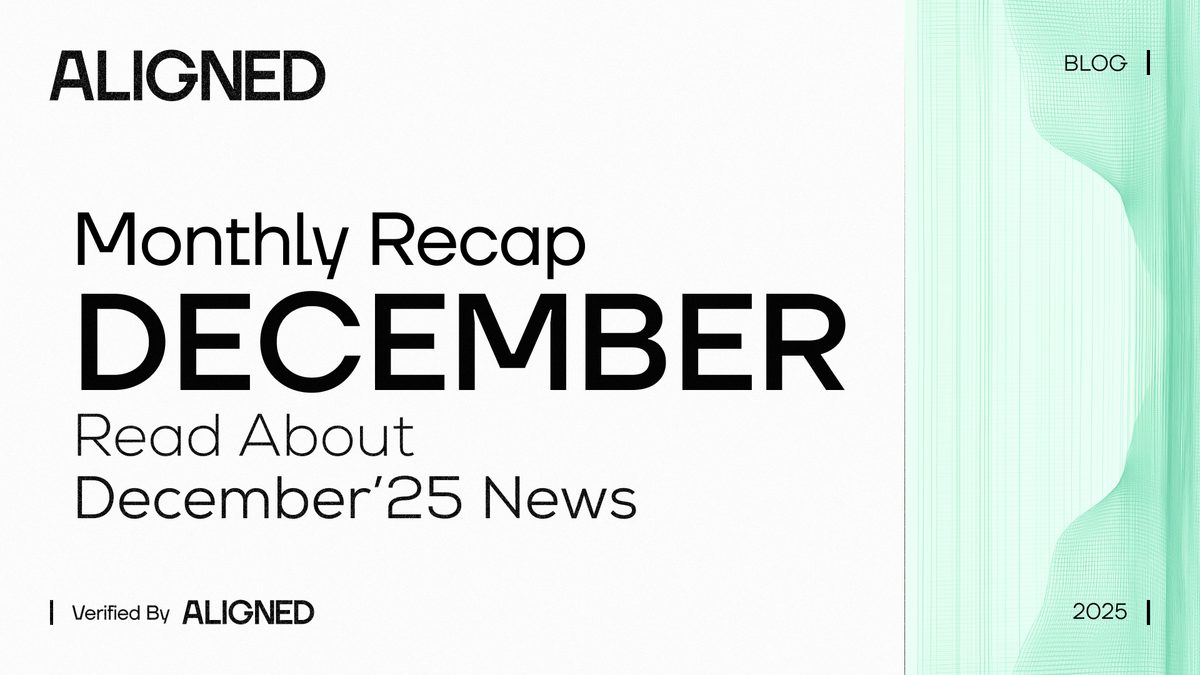 Aligned Monthly Recap - December '2025
