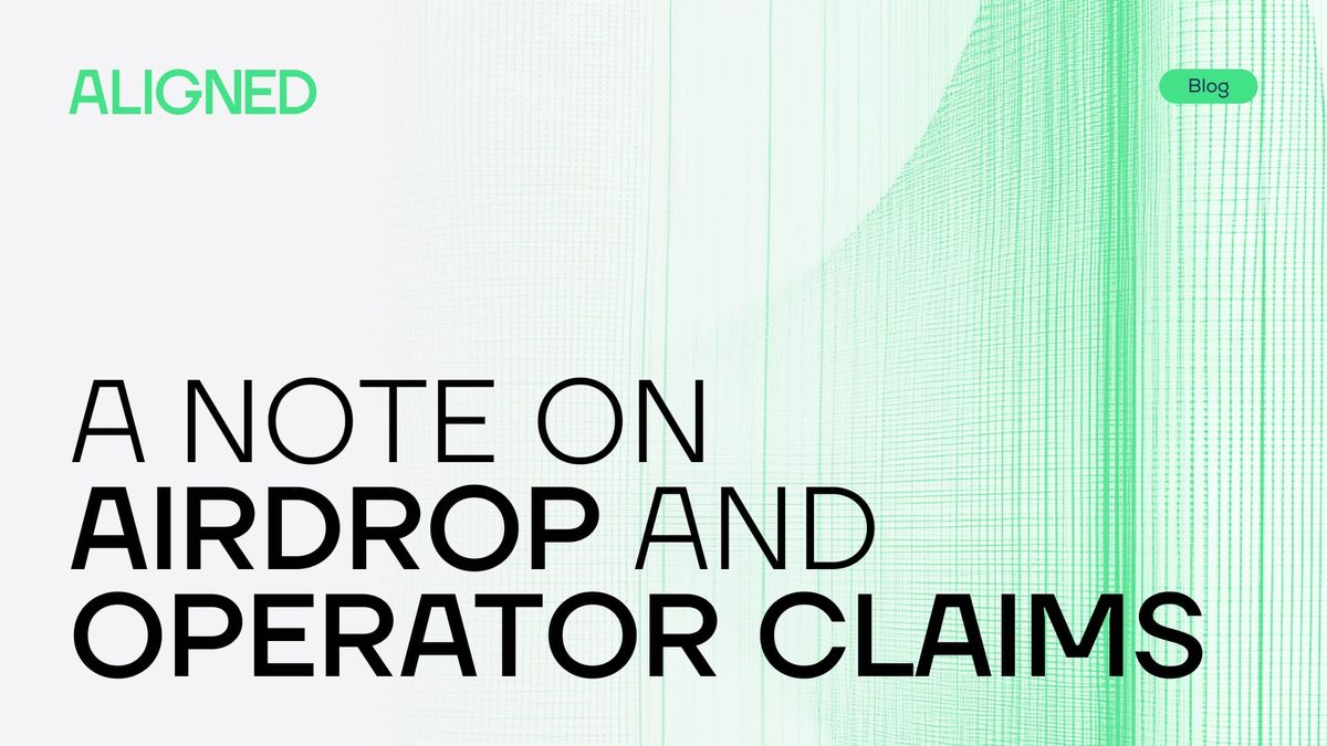 A Note on Airdrop and Operator Claims