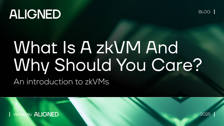 What is a zkVM and why should you care about them?