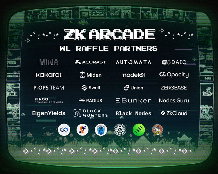 Win early access to ZK Arcade through our partners and operators!