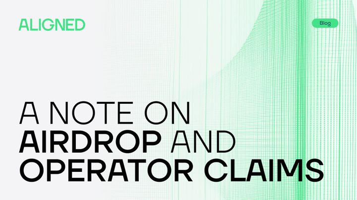 A Note on Airdrop and Operator Claims