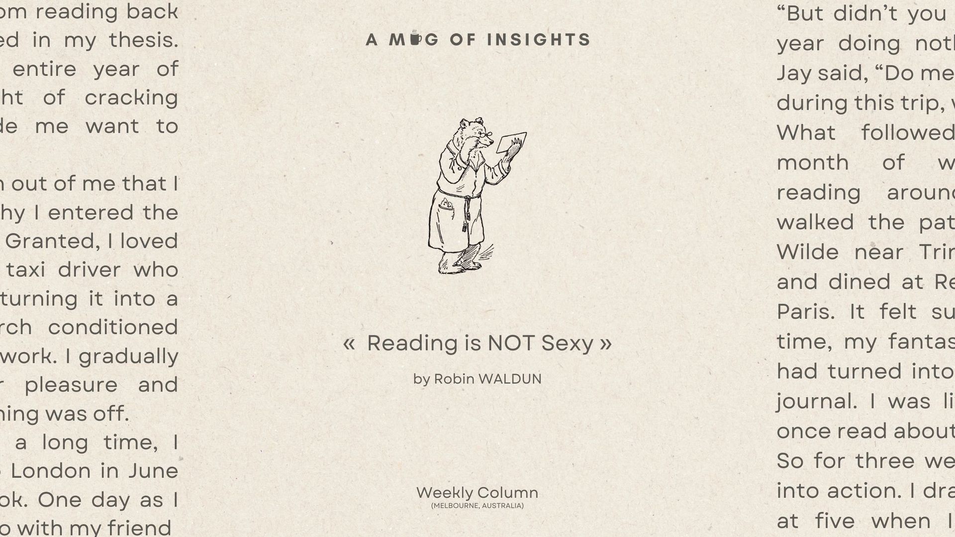 Reading is NOT Sexy, and Reading Burnouts are Real