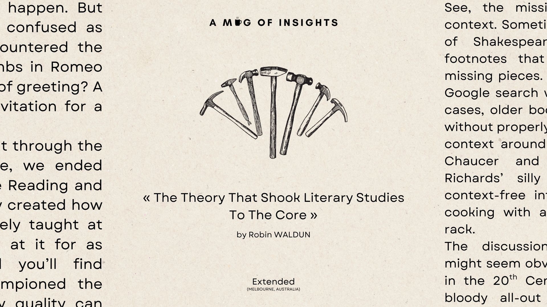The Theory That Shook Literary Studies To The Core